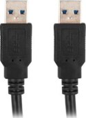 LANBERG KABEL USB-A 3.0 M/M 1.8M CZARNY CA-USBA-30CU-0018-BK