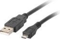 Lanberg micro USB 0.3m czarny