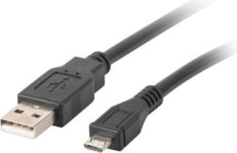 Lanberg micro USB 0.3m czarny