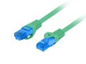 LANBERG PATCHCORD S/FTP KAT.6A 3M ZIELONY LSZH CCA (FLUKE PASSED) PCF6A-10CC-0300-G