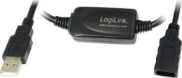 LogiLink USB 15.0m czarny