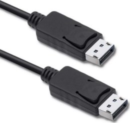 Qoltec DisplayPort v1.2 męski | DisplayPort v1.2 męski | 5K | 0.5m