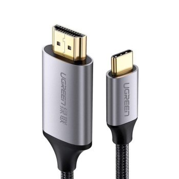 Kabel UGREEN 50570 (USB typu C M - HDMI M; 1 5m; kolor czarny)