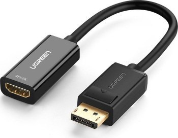 UGREEN MM137 DisplayPort (męski) - HDMI (żeński), 4K (czarny)