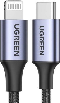 UGREEN US304 Lightning do USB-C PD 3A 1.5m