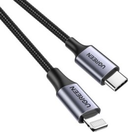 UGREEN US304 Lightning do USB-C PD 3A 1.5m