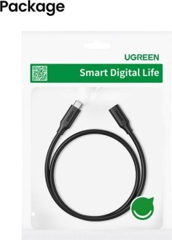 UGREEN USB-C 3.1 Gen2 4K, 100W, 1m (czarny)