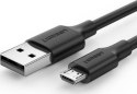 UGREEN USB do Micro USB QC 3.0 2.4A 0.25m (czarny)