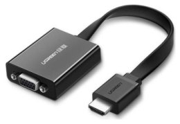 Ugreen HDMI do VGA MM103, 25cm czarny