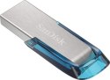 SanDisk 128GB Ultra Flair USB 3.0 150 MB/s niebieski