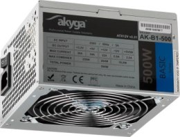 Zasilacz Akyga AK-B1-500 (500 W; Pasywne; 120 mm)