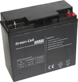 GREEN CELL AKUMULATOR ŻELOWY AGM09 12V 18AH