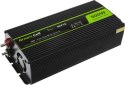 Przetwornica Samochodowa Green Cell 12V na 230V Czysta sinusoida 500W