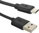 Qoltec 12W | 5V | 2.4A | USB + kabel Micro USB