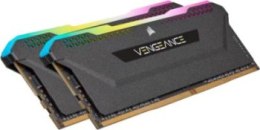 Pamięć - Corsair Vengeance RGB Pro SL Black 16GB [2x8GB 3200MHz DDR4 CL16 DIMM]