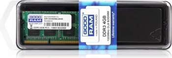 Pamięć GoodRam GR1333S364L9S/4G (DDR3 SO-DIMM; 1 x 4 GB; 1333 MHz; CL9)