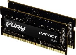 Pamięć - Kingston Fury Impact 16GB [2x8GB 3200MHz DDR4 CL20 SODIMM]