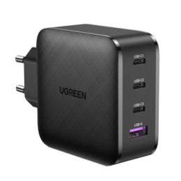 UGREEN CD224, 3x USB-C, 1x USB, Power Delivery 3.0, GaN, 65W (czarny)