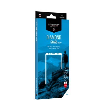 MyScreen Protector - Szkło hartowane na cały ekran DIAMOND GLASS edge3D (czarna ramka) do Huawei P30 Pro