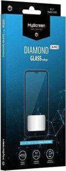 MyScreen Protector - Szkło hartowane na lekko zaokrąglone ekrany DIAMOND GLASS LITE edge FULL GLUE do Huawei Nova Y70/Y70 Plus