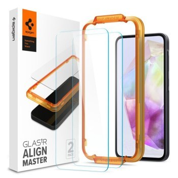 Spigen Alm Glas.Tr 2-Pack do Samsung Galaxy A35 5G przezroczyste