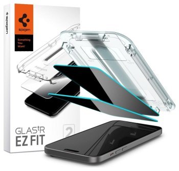 Spigen Glas.TR "Ez Fit" 2-Pack do iPhone 15