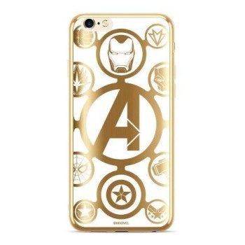 CASE ETUI CHROME MARVEL AVENGERS 007 IPHONE XS MAX ZŁOTY