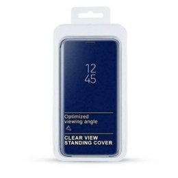 ETUI CLEAR VIEW COVER IPHONE 12 / 12 PRO NIEBIESKI