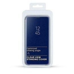 ETUI CLEAR VIEW COVER IPHONE 12 MINI NIEBIESKI