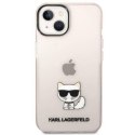 KARL LAGERFELD KLHCP14MCTTRI IPHONE 14 PLUS / 15 PLUS 6,7" HARDCASE RÓŻOWY/PINK TRANSPARENT CHOUPETTE BODY