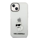 KARL LAGERFELD KLHCP14MHNCHTCT IPHONE 14 PLUS / 15 PLUS 6,7" TRANSPARENT HARDCASE IKONIK CHOUPETTE