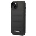 KARL LAGERFELD KLHCP14MPSQAK IPHONE 14 PLUS / 15 PLUS 6,7" HARDCASE CZARNY/BLACK PUFFY ELONGATED LOGO