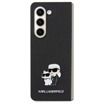 KARL LAGERFELD KLHCSA35SAKCNPK A35 A356 HARDCASE CZARNY/BLACK SAFFIANO KARL&CHOUPETTE PIN