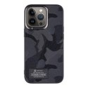 Tactical Camo Troop Cover for Apple iPhone 13 Pro Black