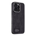 Tactical Camo Troop Cover for Apple iPhone 15 Pro Max Black