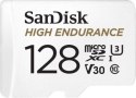 High Endurance microSDXC 128GB V30 z adapterem (rejestratory i monitoring)