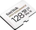 High Endurance microSDXC 128GB V30 z adapterem (rejestratory i monitoring)