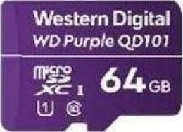 Karta pamięci WD Purple microSDXC WDD064G1P0C (64GB; Class 10 Class U1)