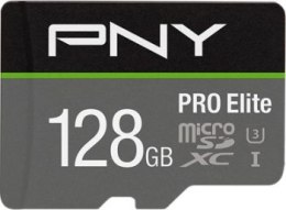 PNY PRO Elite microSDXC 128GB + Adapter SD