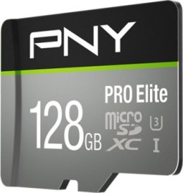 PNY PRO Elite microSDXC 128GB + Adapter SD