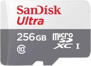 SANDISK ULTRA microSDXC 256GB 100MB/s A1 CL10 UHS-I