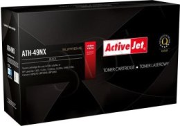 Toner Activejet ATH-49NX (zamiennik HP 49X Q5949X Canon CRG-708H; Supreme; 6000 stron; czarny)