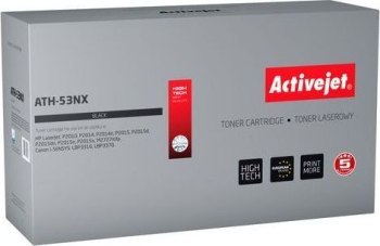 Toner Activejet ATH-53NX (zamiennik HP 53X Q7553X Canon CRG-715H; Supreme; 7900 stron; czarny)