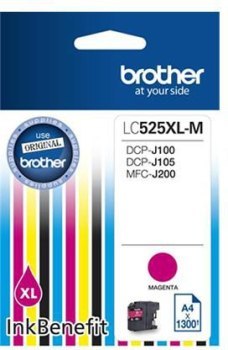 Tusz Brother czerwony LC525XLMAP2=LC-525XLM 1300 str.