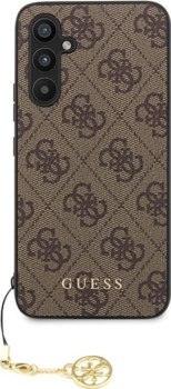 Guess 4G Charms Collection - Etui Samsung Galaxy S23 FE (brązowy)