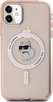 Karl Lagerfeld IML Choupette MagSafe - Etui iPhone 11 (różowy)