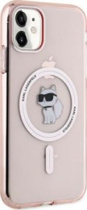 Karl Lagerfeld IML Choupette MagSafe - Etui iPhone 11 (różowy)