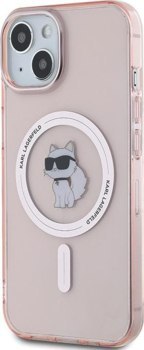 Karl Lagerfeld IML Choupette MagSafe - Etui iPhone 14 / 15 / 13 (różowy)