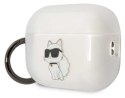 Karl Lagerfeld NFT Ikonik Choupette Head - Etui AirPods Pro 2 (przezroczysty)