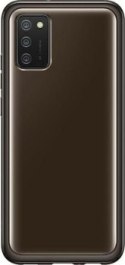 Samsung Soft Clear Cover do Galaxy A02s black (EF-QA026TBEGEU)